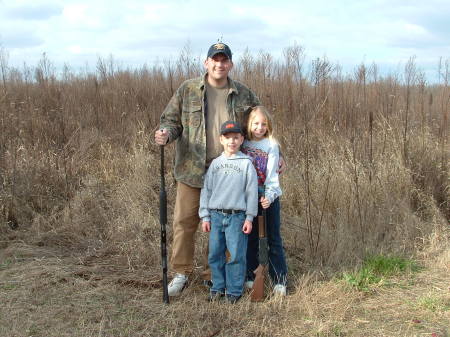 My hubby and kids!