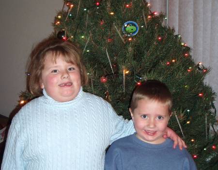 Katie & Jacob - Christmas 2005