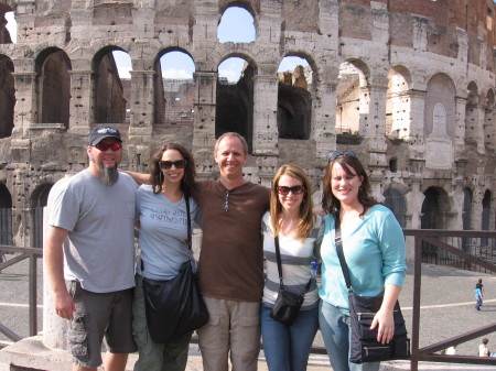Coloseum group photo