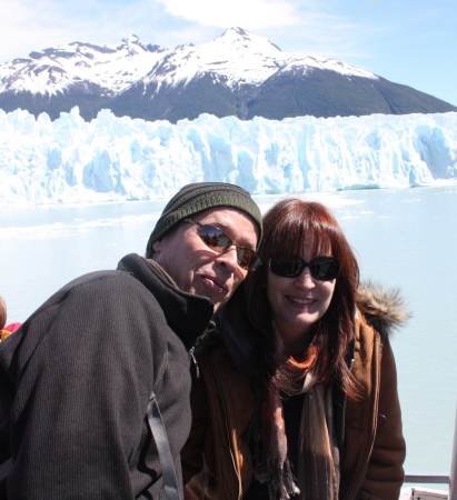 Me and Michael at Perito Moreno Glacier