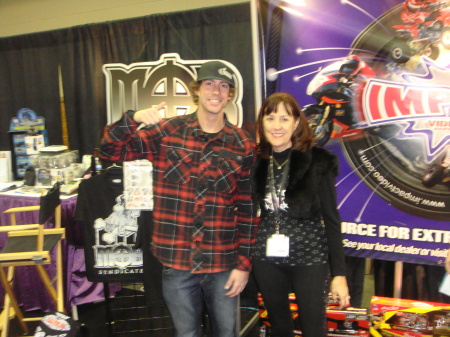 Nancy and Travis Pastrana