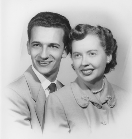 1955 wedding picture