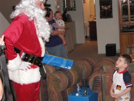 Me Dressed up as Santa 2006,,, that was fun