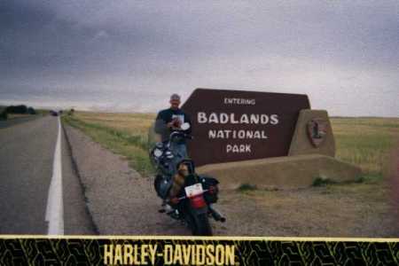 Badlands during Bike Week, 2005