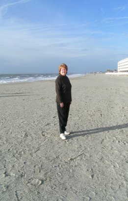 On Folly Beach, SC -  Birthday 2006