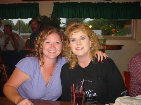 Renee and Stacey, July 2007