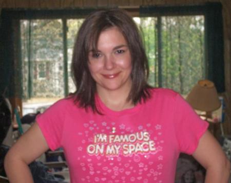 The Tshirt was a joke gift from a friend, although I do have a myspace profile as it is a great way to share pics of family & children in a safe manner (as long as you keep your profile PRIVATE).