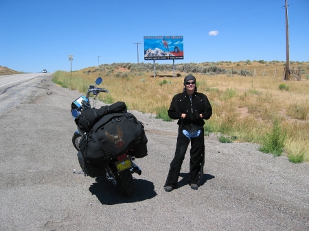 On a 3,200 Mile Motorcycle Trip to the North West