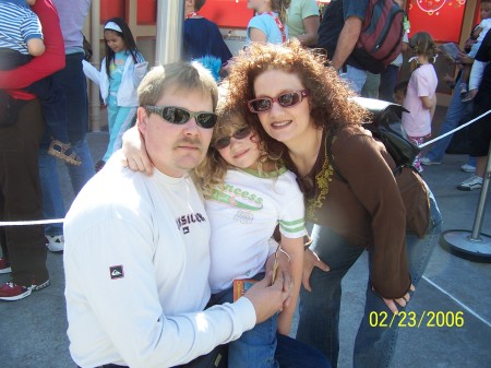 Me, Hubby and our baby girl Daelyn (2006)