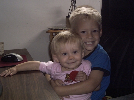 Big Brother & Little Sister!  Sept. 2, 2006
