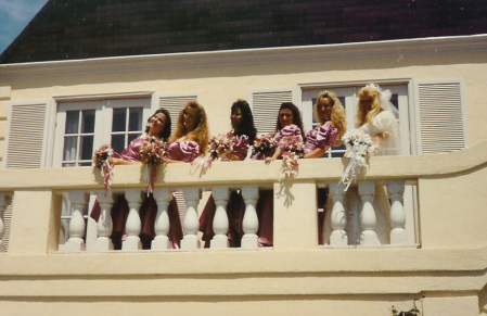 Girls in My Wedding - June 1992