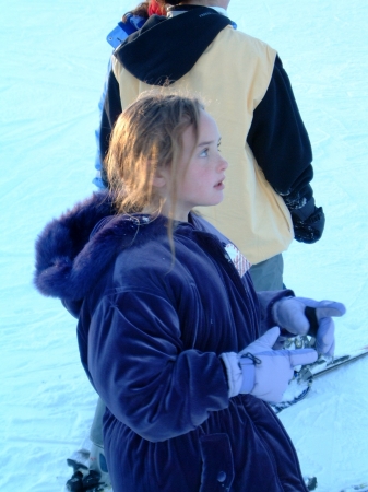 Lauren skiing at Whistler, BC