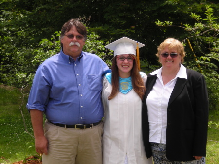 Us with Whitney at her HS graduation (07)