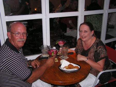 Dining at the Riverwalk in San Antonio