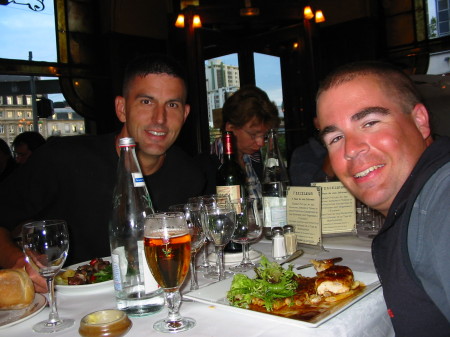 Dinner in Nancy, France- 2002