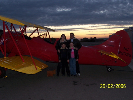 My family loves the thrill of aviation