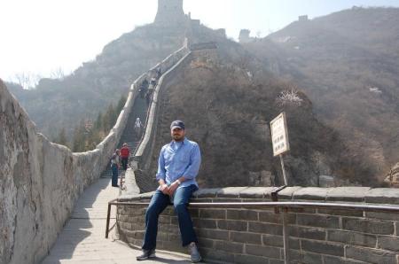 At the Great Wall