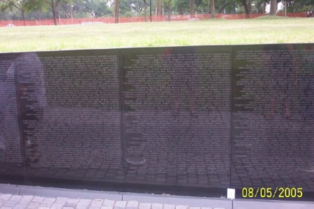 Vietnam Memorial in Washington DC