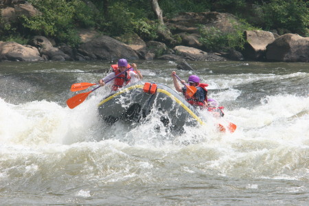 White water rafting