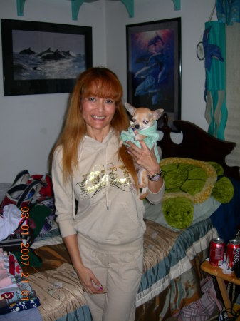 Me and my teacup chihuahua