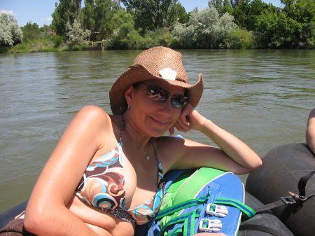Floating down the Platte River in 2006