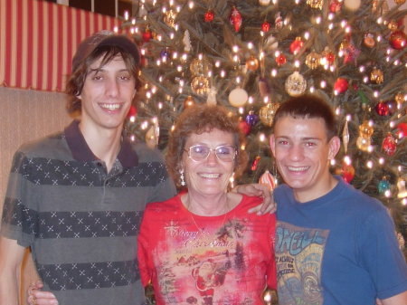 Brandon, Mom and Ryan