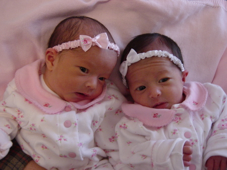 Twin girls