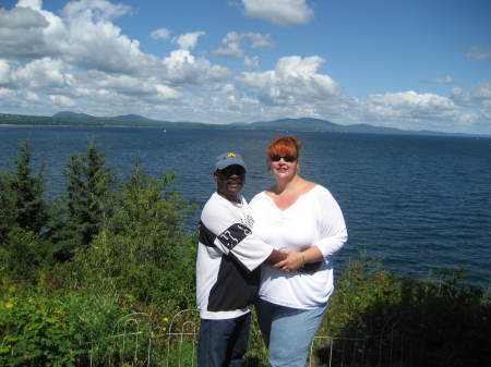 Heather and I in Maine (anniversary)