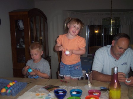 Painting Easter Eggs