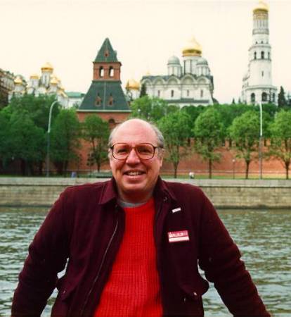 Alan on Red Square - Moscow 1987