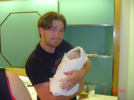 Daniel(dad) & Layne  June 8 2006