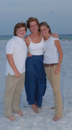 Kyle, Me, and Keli Jo on "our beach"