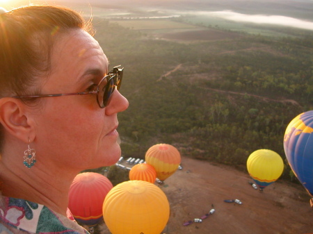 My FIRST Hot Air Balloon ride over OZ