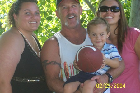 My kids and grandson