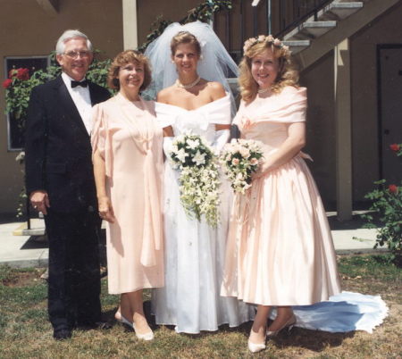 My family at my Wedding 1990