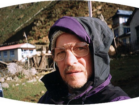 Theo in the Nepal Himalaya, 1998