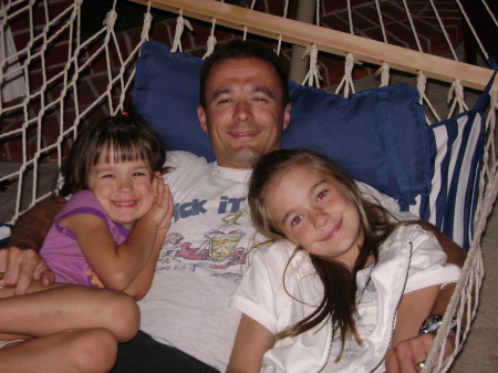 Hangin' in the hammock with the girls