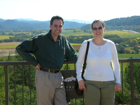 Amanda and I at Napa Valley