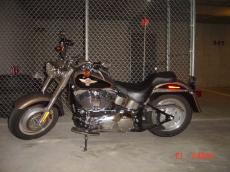 my harley /nice ride(fatboy)