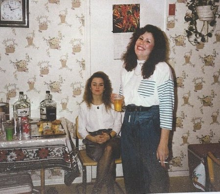 Janine Fritschy & I 1995