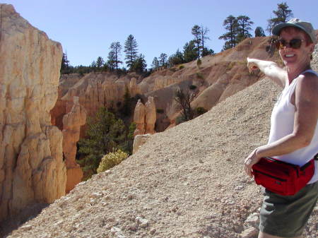 Hiking Bryce 2003