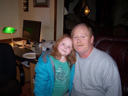 Mike and his grand daughter Trinity