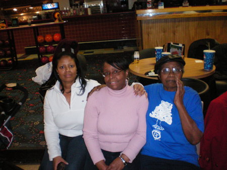 Me and My Mom's at the Bowling Alley