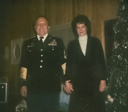 My Mom and the Sgt. Major.