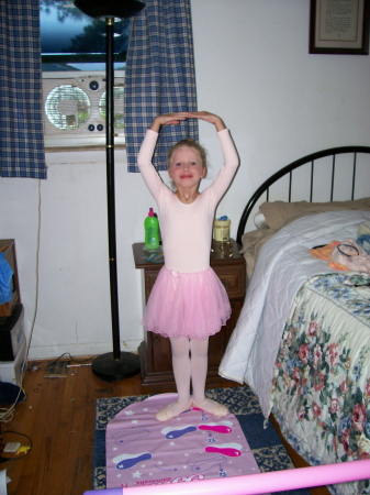 My little make believe Ballerina