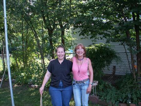 lee/leota and her friend Linda June 2006 Leota age 51