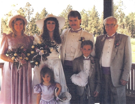 Wedding 8/24/1991-Dana Delczeg, maid of honor