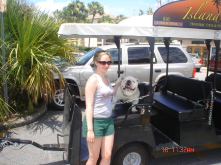 Emily, my 17 year old daughter at St. Simons Island