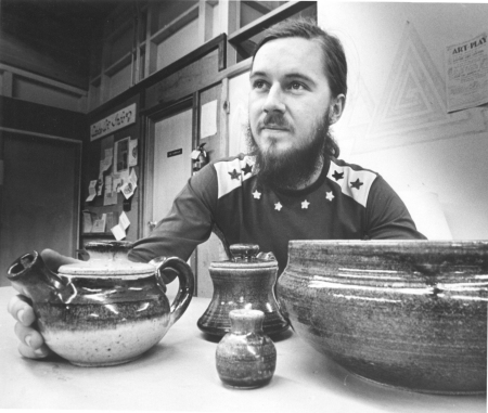 Tom Groshong's Ceramic Show at the Adobe Art Center