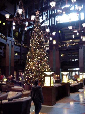 Christmas Tree 2005 at Grand Californian Hotel